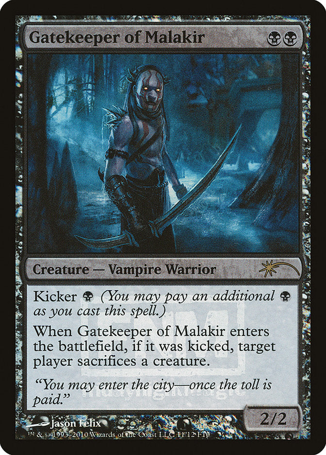 Gatekeeper of Malakir [Friday Night Magic 2010] | Mega City Incorporated