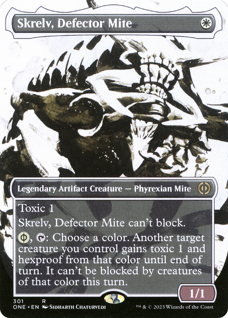 Skrelv, Defector Mite (Borderless Ichor) [Phyrexia: All Will Be One] | Mega City Incorporated