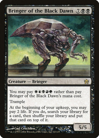 Bringer of the Black Dawn [Fifth Dawn] | Mega City Incorporated