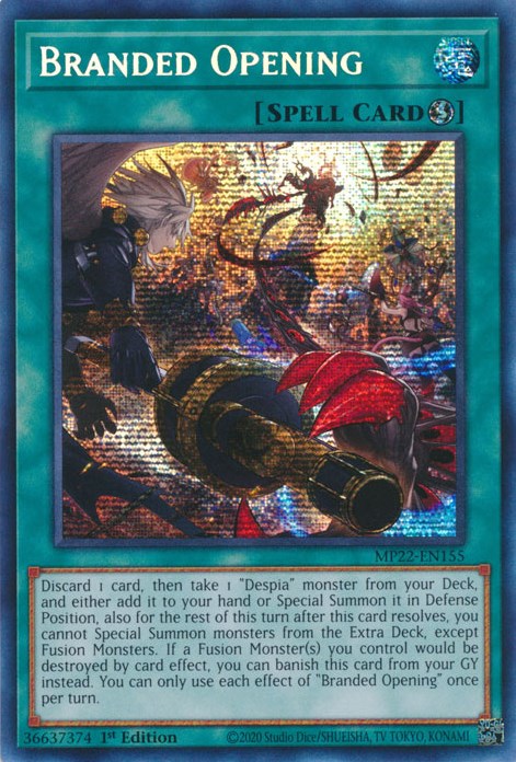 Branded Opening [MP22-EN155] Prismatic Secret Rare | Mega City Incorporated