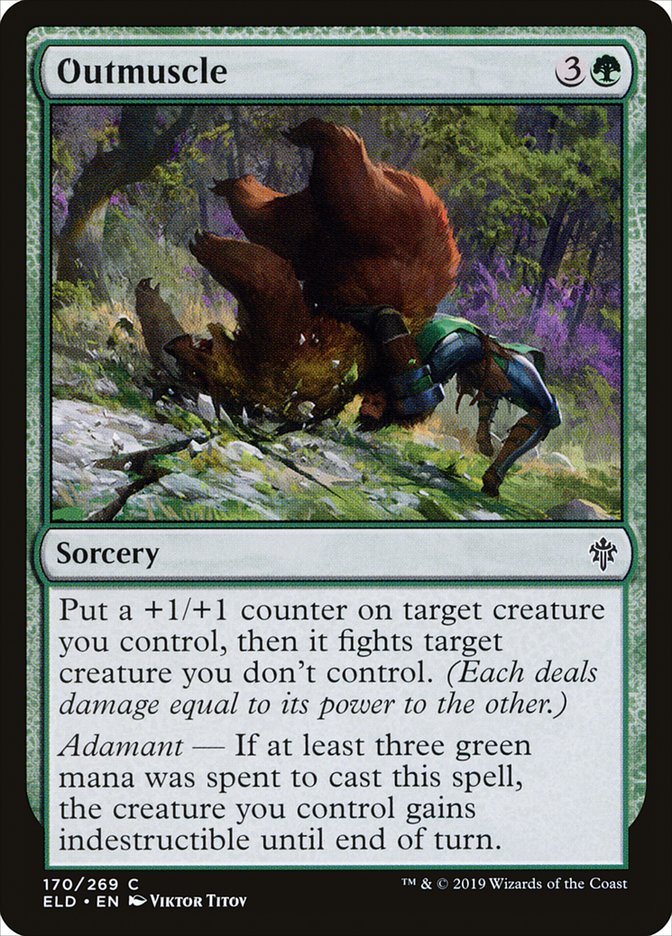 Outmuscle [Throne of Eldraine] | Mega City Incorporated