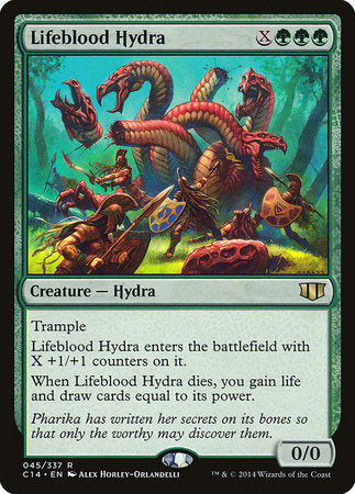 Lifeblood Hydra [Commander 2014] | Mega City Incorporated