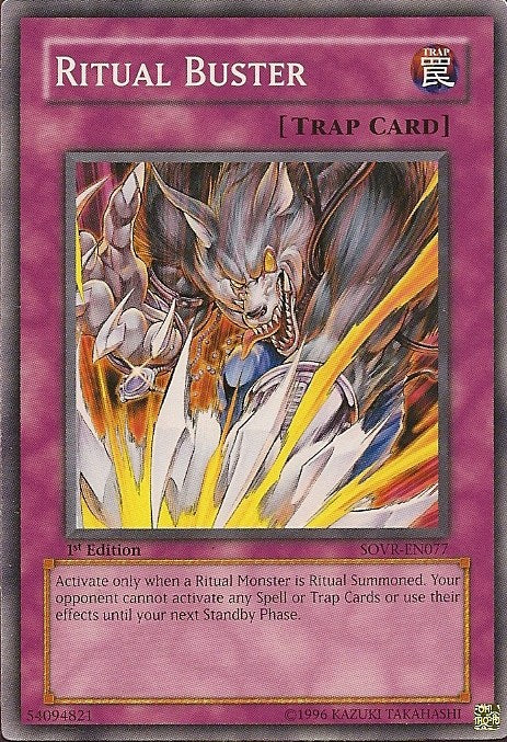 Ritual Buster [SOVR-EN077] Common | Mega City Incorporated