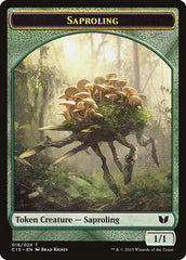 Snake (017) // Saproling Double-Sided Token [Commander 2015 Tokens] | Mega City Incorporated