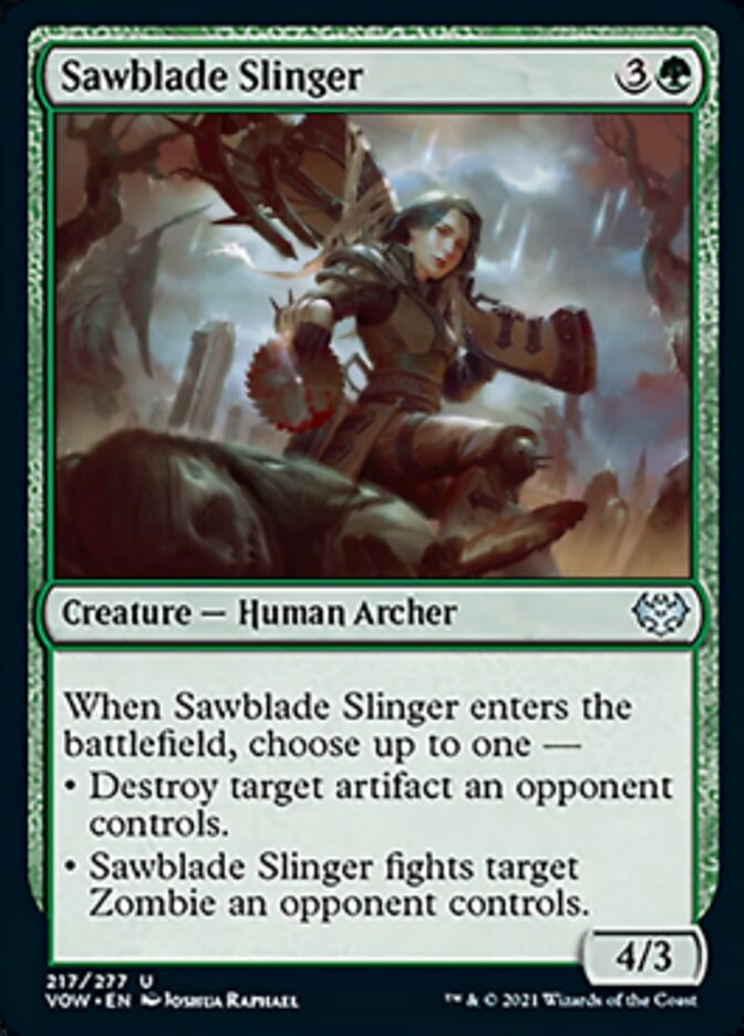 Sawblade Slinger [Innistrad: Crimson Vow] | Mega City Incorporated