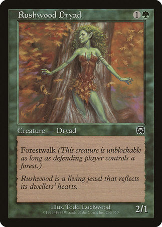 Rushwood Dryad [Mercadian Masques] | Mega City Incorporated