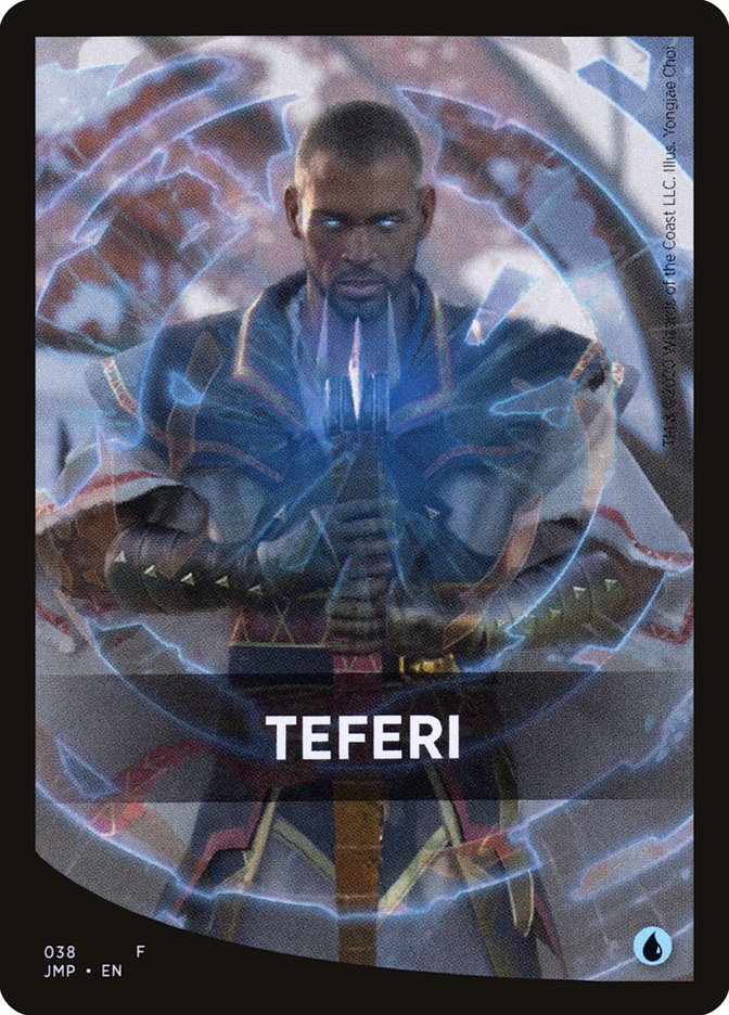 Teferi Theme Card [Jumpstart Front Cards] | Mega City Incorporated