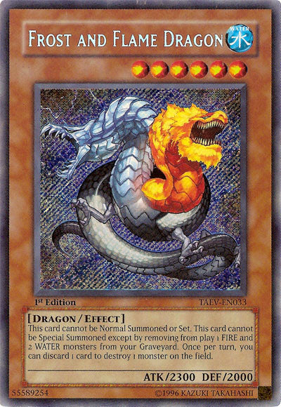 Frost and Flame Dragon [TAEV-EN033] Secret Rare | Mega City Incorporated