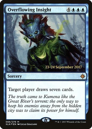 Overflowing Insight [Ixalan Promos] | Mega City Incorporated