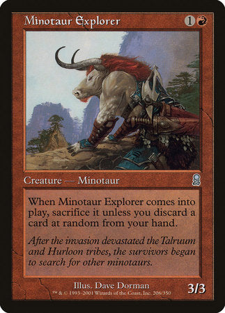 Minotaur Explorer [Odyssey] | Mega City Incorporated