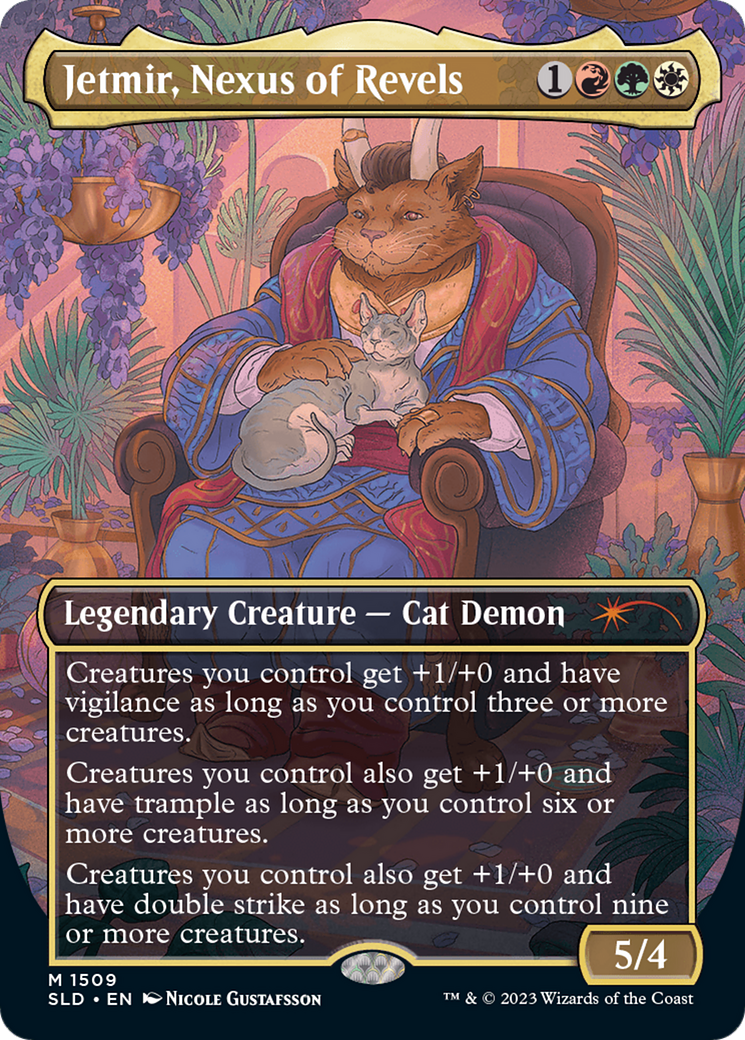 Jetmir, Nexus of Revels // Jetmir, Nexus of Revels [Secret Lair Commander Deck: Raining Cats and Dogs] | Mega City Incorporated