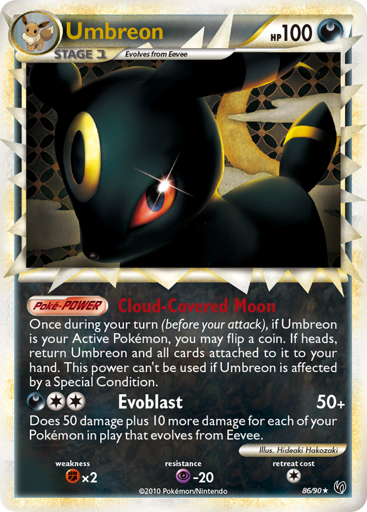 Umbreon (86/90) [HeartGold & SoulSilver: Undaunted] | Mega City Incorporated