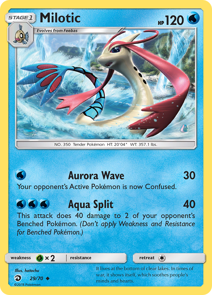 Milotic (29/70) [Sun & Moon: Dragon Majesty] | Mega City Incorporated