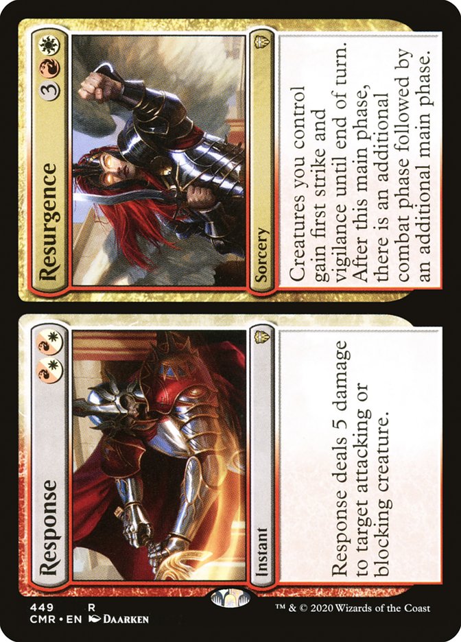 Response // Resurgence [Commander Legends] | Mega City Incorporated