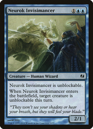 Neurok Invisimancer [Duel Decks: Venser vs. Koth] | Mega City Incorporated