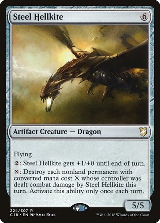 Steel Hellkite [Commander 2018] | Mega City Incorporated