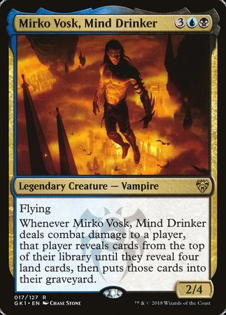 Mirko Vosk, Mind Drinker [GRN Guild Kit] | Mega City Incorporated