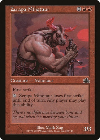 Zerapa Minotaur [Prophecy] | Mega City Incorporated