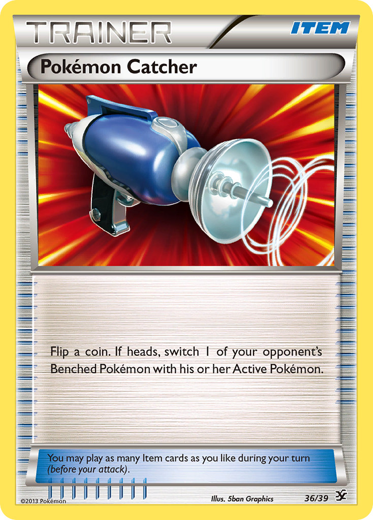 Pokemon Catcher (36/39) [XY: Kalos Starter Set] | Mega City Incorporated