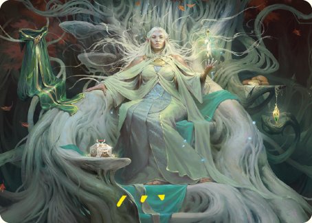 Galadriel, Gift-Giver Art Card [The Lord of the Rings: Tales of Middle-earth Art Series] | Mega City Incorporated