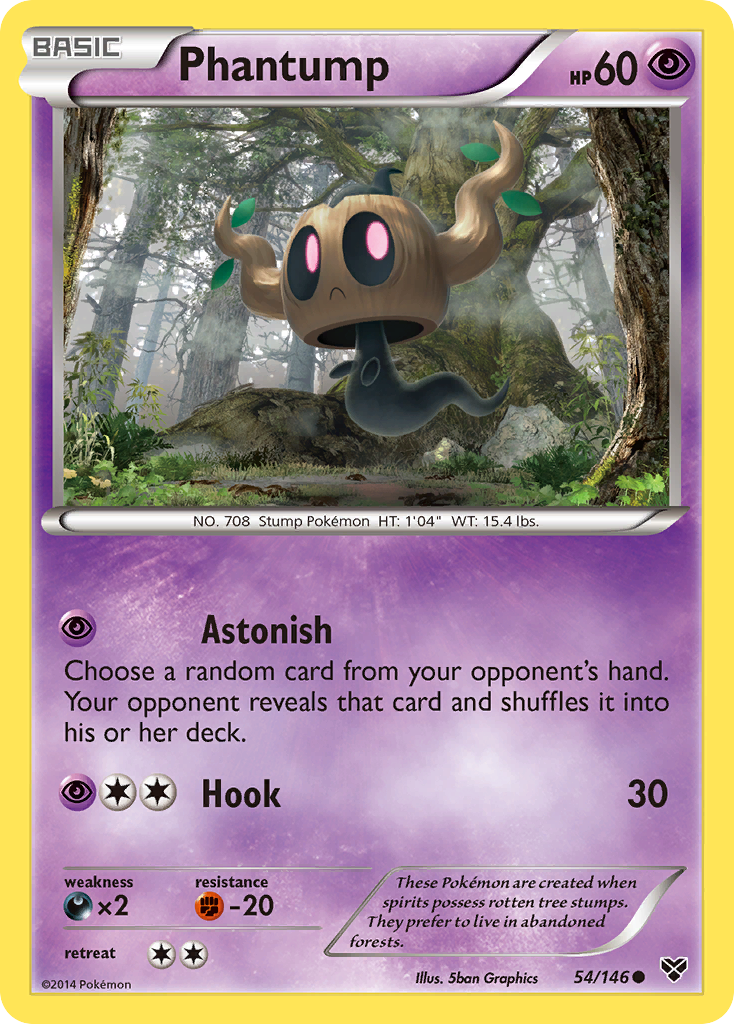 Phantump (54/146) [XY: Base Set] | Mega City Incorporated