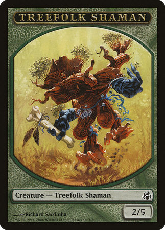 Treefolk Shaman Token [Morningtide Tokens] | Mega City Incorporated