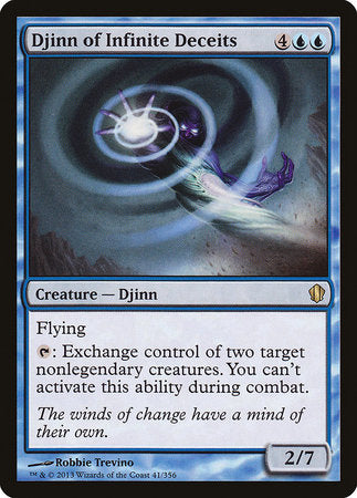 Djinn of Infinite Deceits [Commander 2013] | Mega City Incorporated