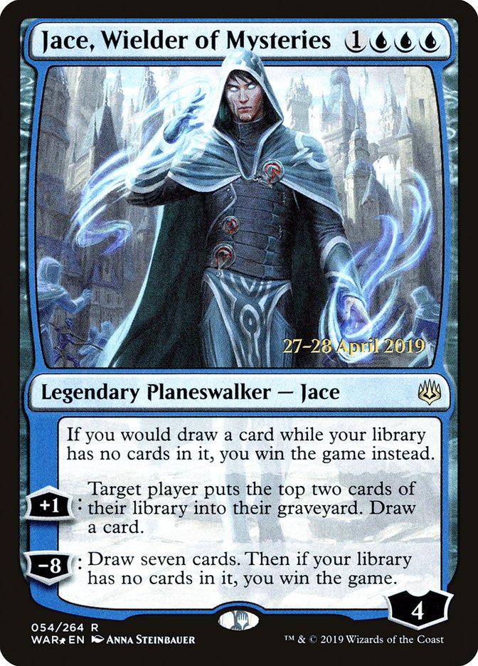 Jace, Wielder of Mysteries  [War of the Spark Prerelease Promos] | Mega City Incorporated