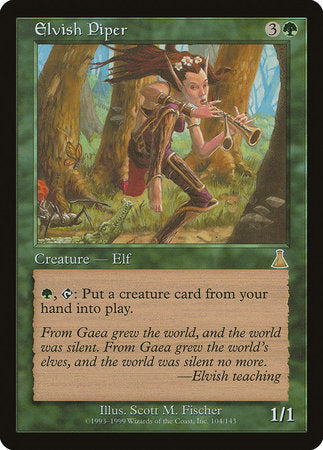 Elvish Piper [Urza's Destiny] | Mega City Incorporated