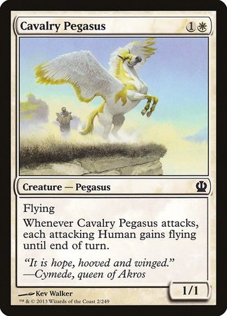 Cavalry Pegasus [Theros] | Mega City Incorporated