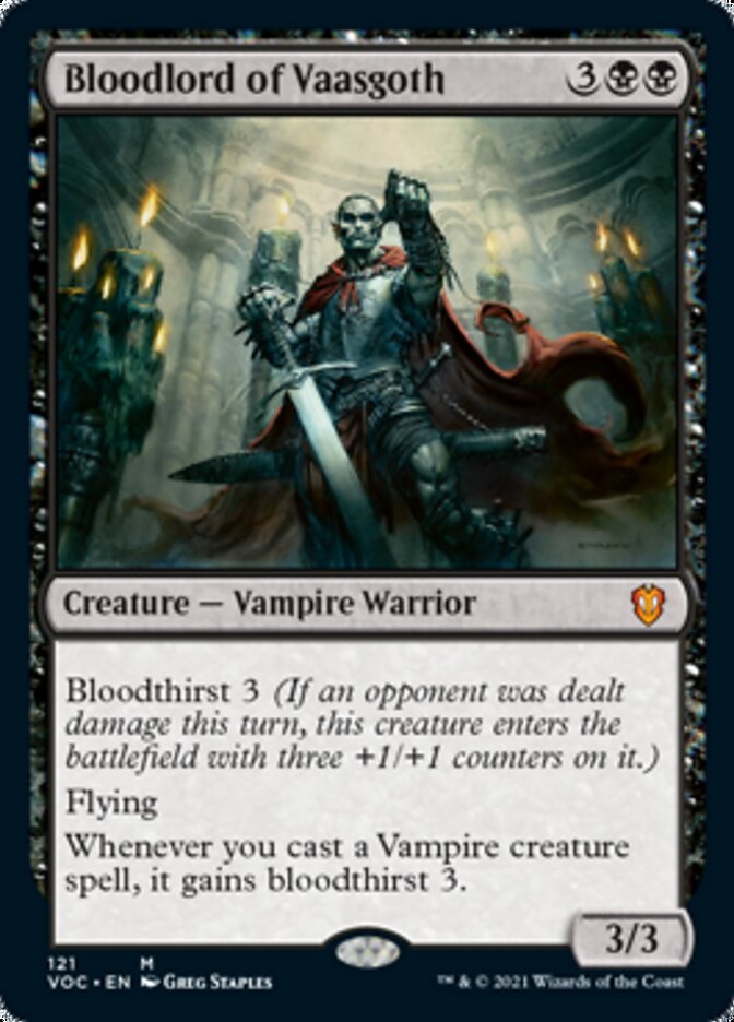 Bloodlord of Vaasgoth [Innistrad: Crimson Vow Commander] | Mega City Incorporated