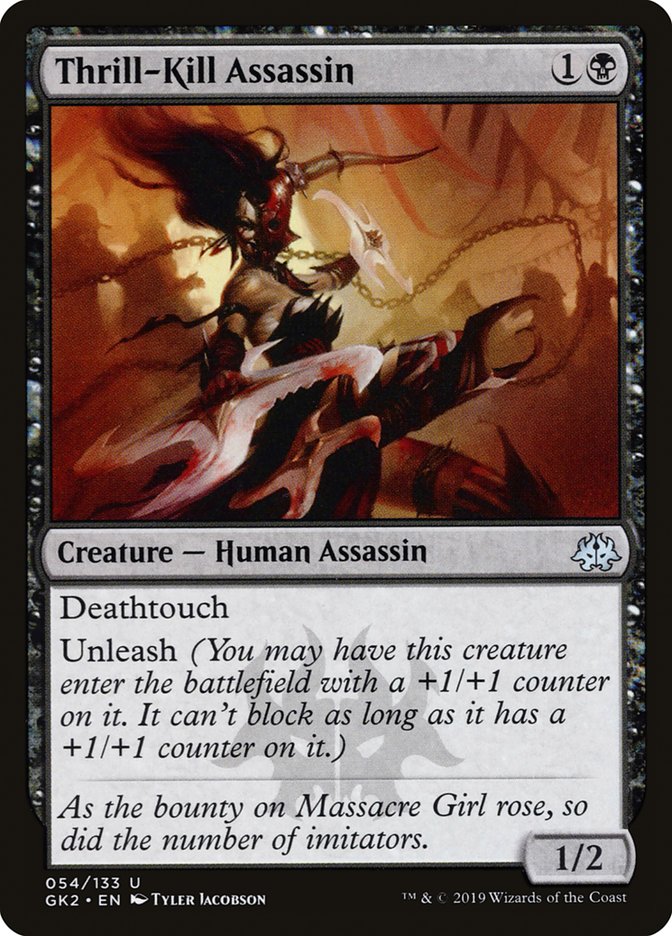 Thrill-Kill Assassin [Ravnica Allegiance Guild Kit] | Mega City Incorporated