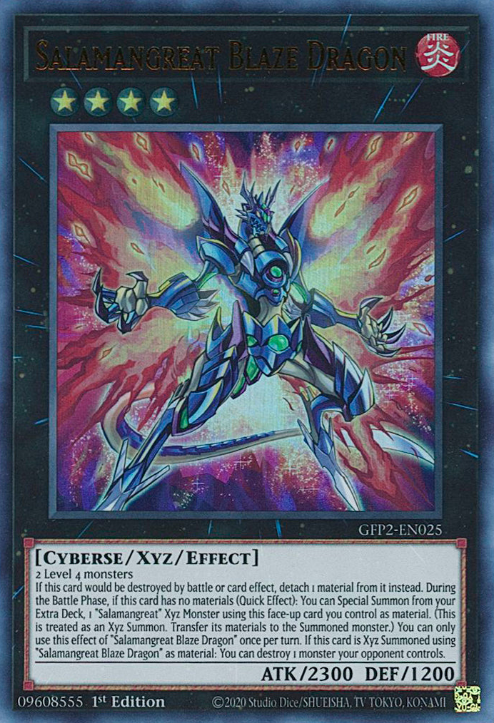 Salamangreat Blaze Dragon [GFP2-EN025] Ultra Rare | Mega City Incorporated