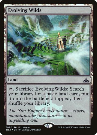 Evolving Wilds [Rivals of Ixalan Promos] | Mega City Incorporated