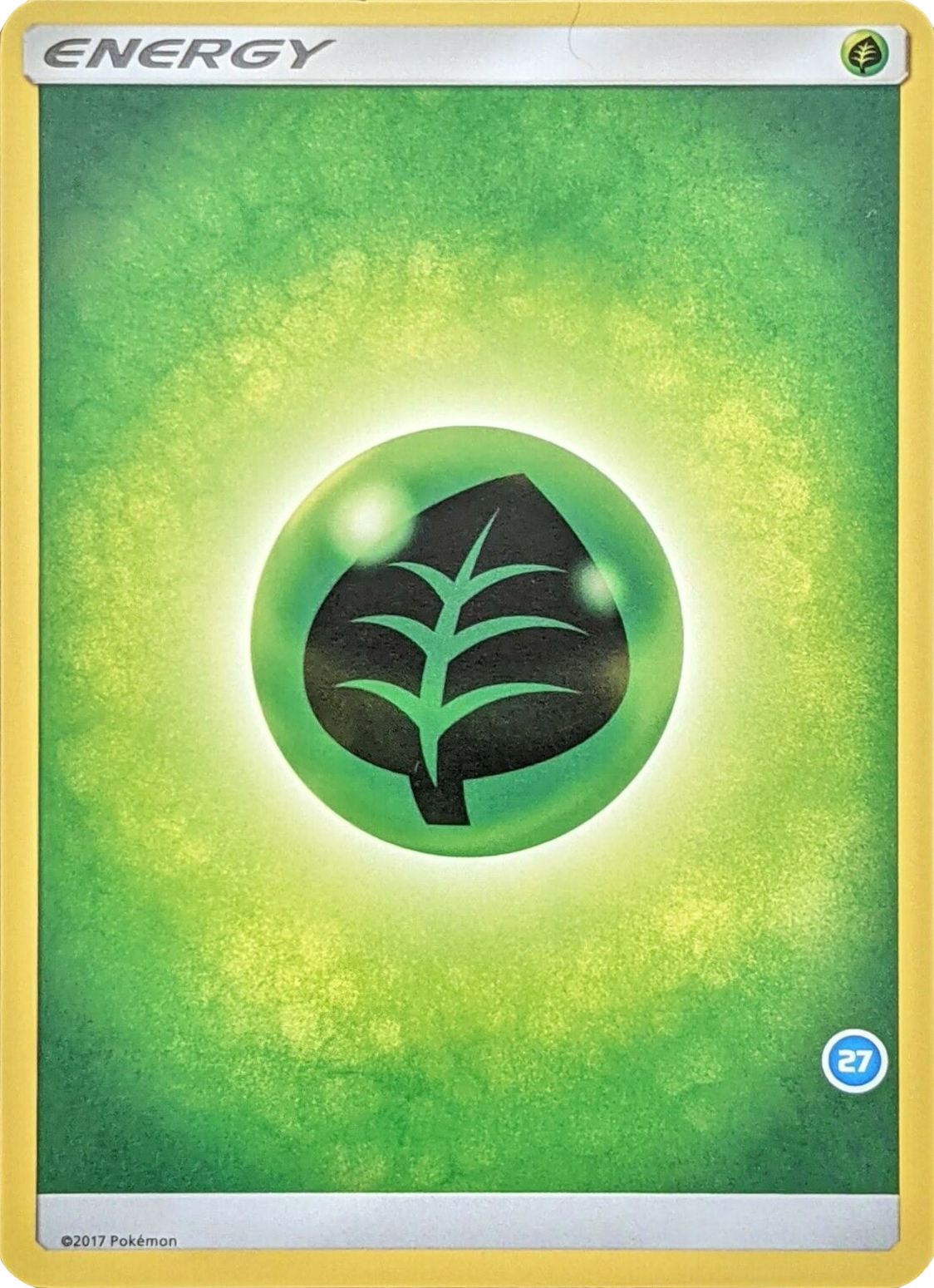 Grass Energy (Deck Exclusive #27) [Sun & Moon: Trainer Kit - Alolan Ninetales] | Mega City Incorporated