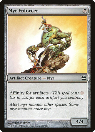 Myr Enforcer [Modern Masters] | Mega City Incorporated