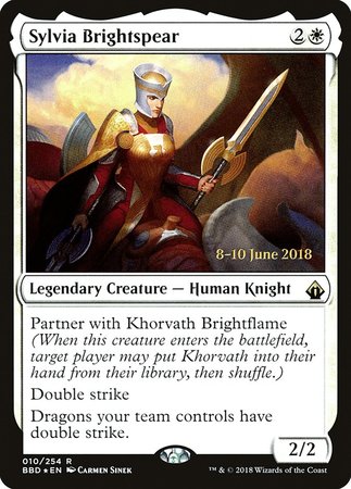 Sylvia Brightspear [Battlebond Promos] | Mega City Incorporated