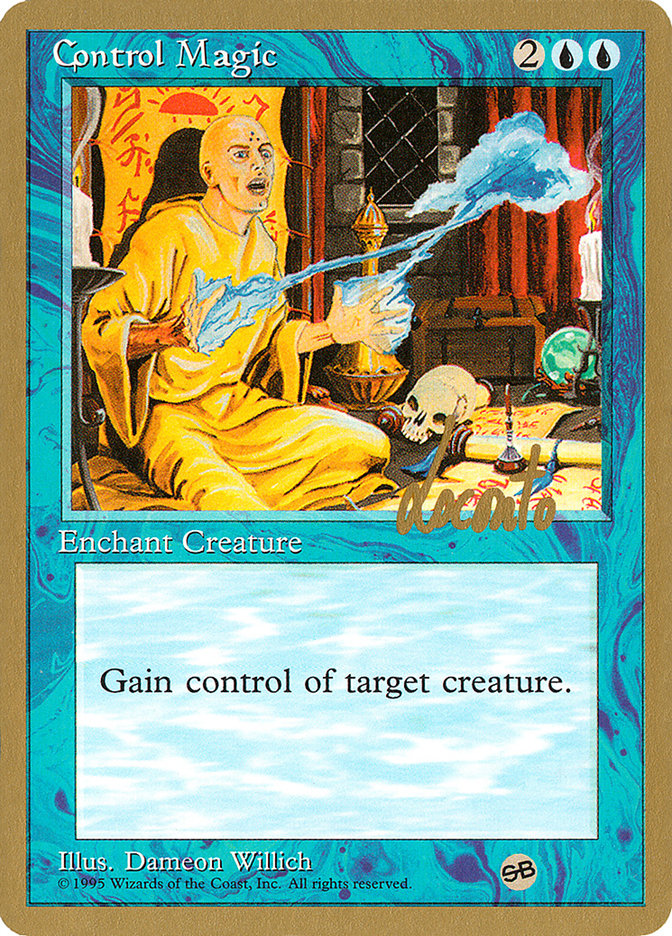 Control Magic (Michael Loconto) (SB) [Pro Tour Collector Set] | Mega City Incorporated