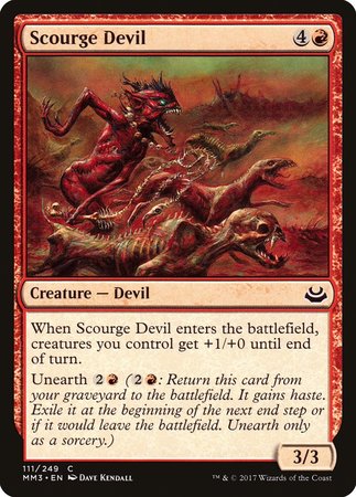 Scourge Devil [Modern Masters 2017] | Mega City Incorporated