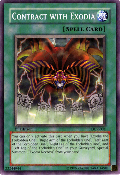 Contract with Exodia [DCR-031] Common | Mega City Incorporated