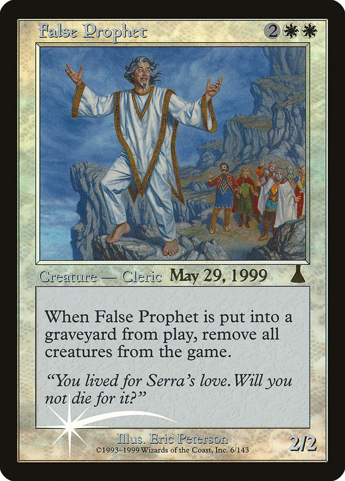 False Prophet [Urza's Destiny Promos] | Mega City Incorporated