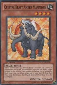 Crystal Beast Amber Mammoth [LCGX-EN159] Common | Mega City Incorporated