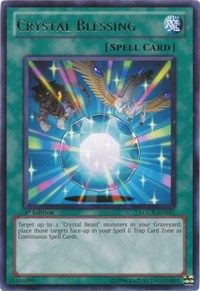 Crystal Blessing [LCGX-EN165] Rare | Mega City Incorporated