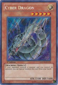 Cyber Dragon (Alternate Art) [LCGX-EN176] Secret Rare | Mega City Incorporated