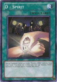 D - Spirit [LCGX-EN142] Common | Mega City Incorporated