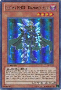 Destiny HERO - Diamond Dude [LCGX-EN124] Super Rare | Mega City Incorporated