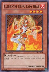 Elemental HERO Lady Heat [LCGX-EN038] Common | Mega City Incorporated