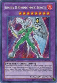 Elemental HERO Shining Phoenix Enforcer [LCGX-EN139] Secret Rare | Mega City Incorporated