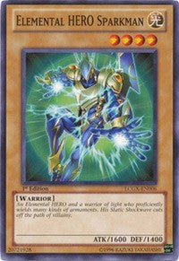 Elemental HERO Sparkman [LCGX-EN006] Common | Mega City Incorporated