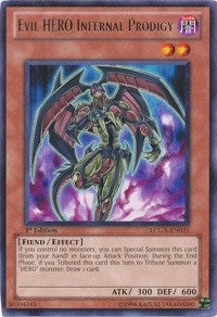 Evil HERO Infernal Prodigy [LCGX-EN031] Rare | Mega City Incorporated